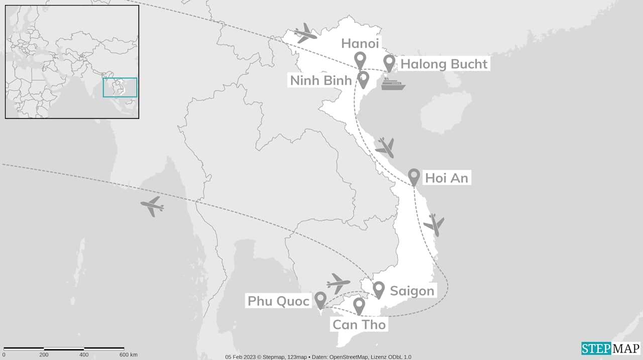 Vietnam Abenteuer: Halong Bucht meets Mekong Delta