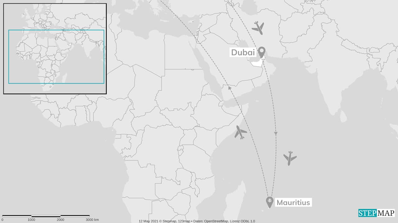 Dubai & Mauritius: Skyline meets Nature Adventure