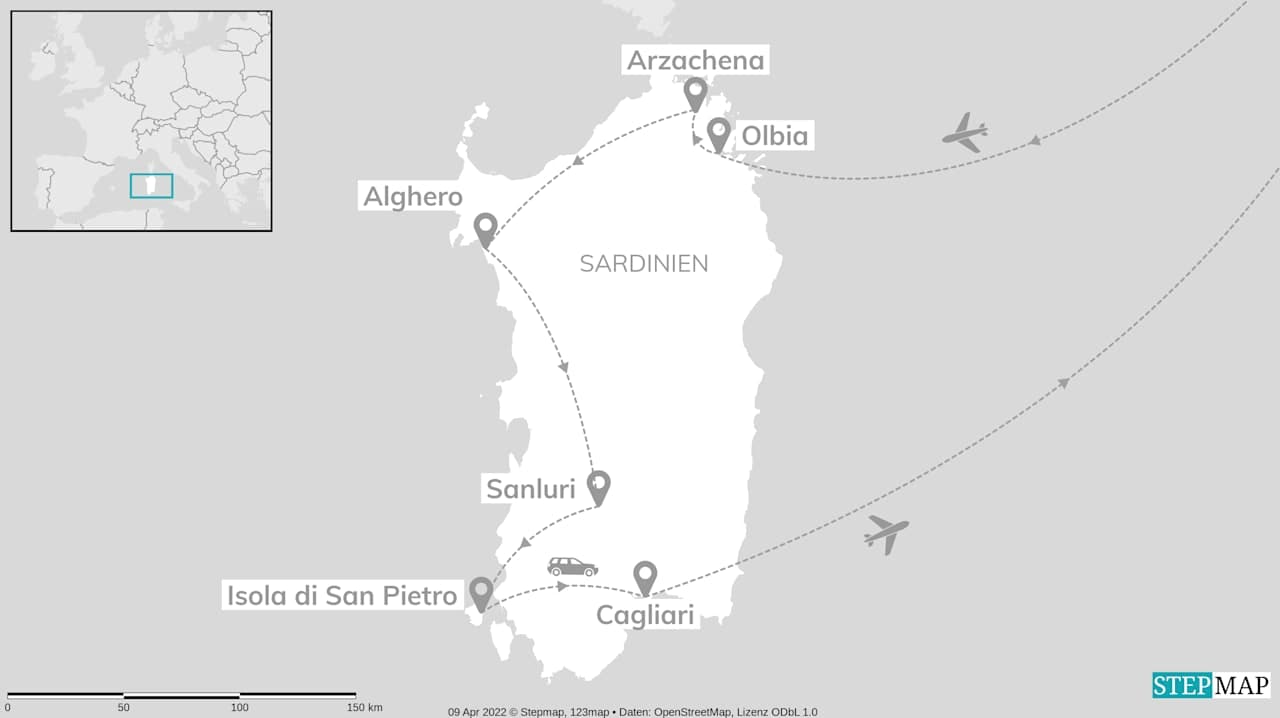 Sardinien & San Pietro: Roadtrip zur Hidden Island