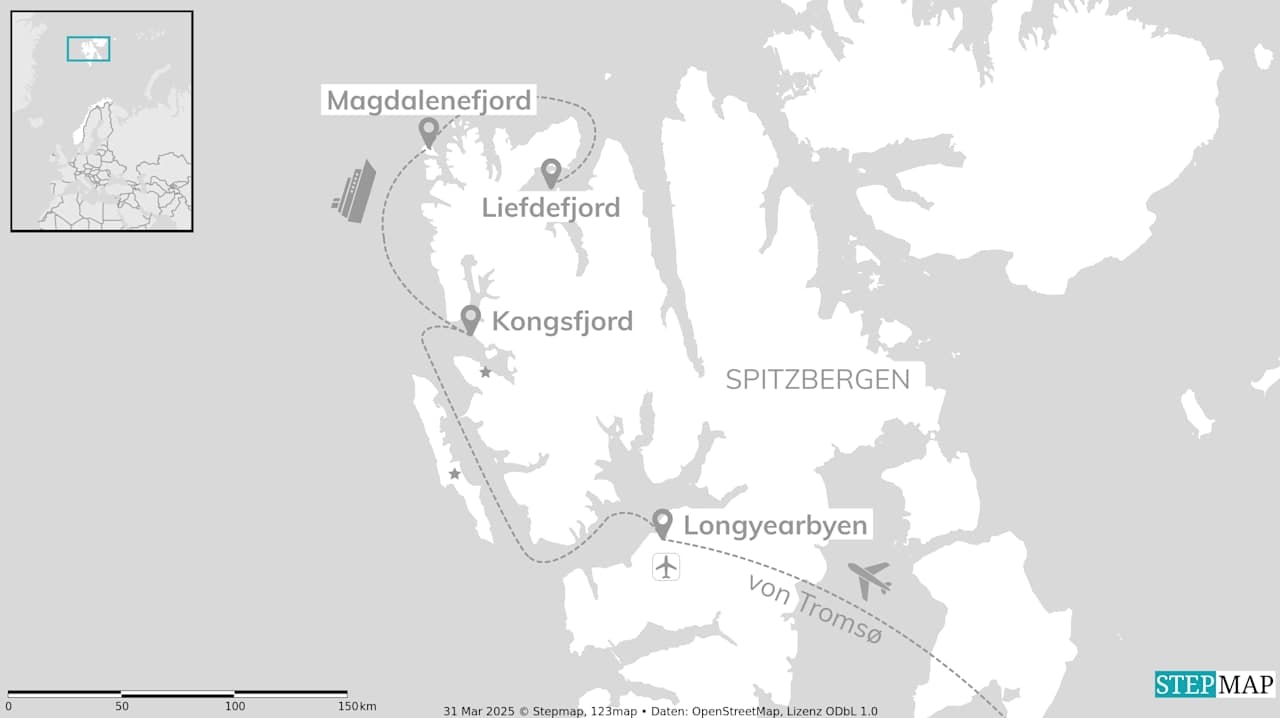 Spitzbergen Adventure: Arctic Expedition bis 80° Nord