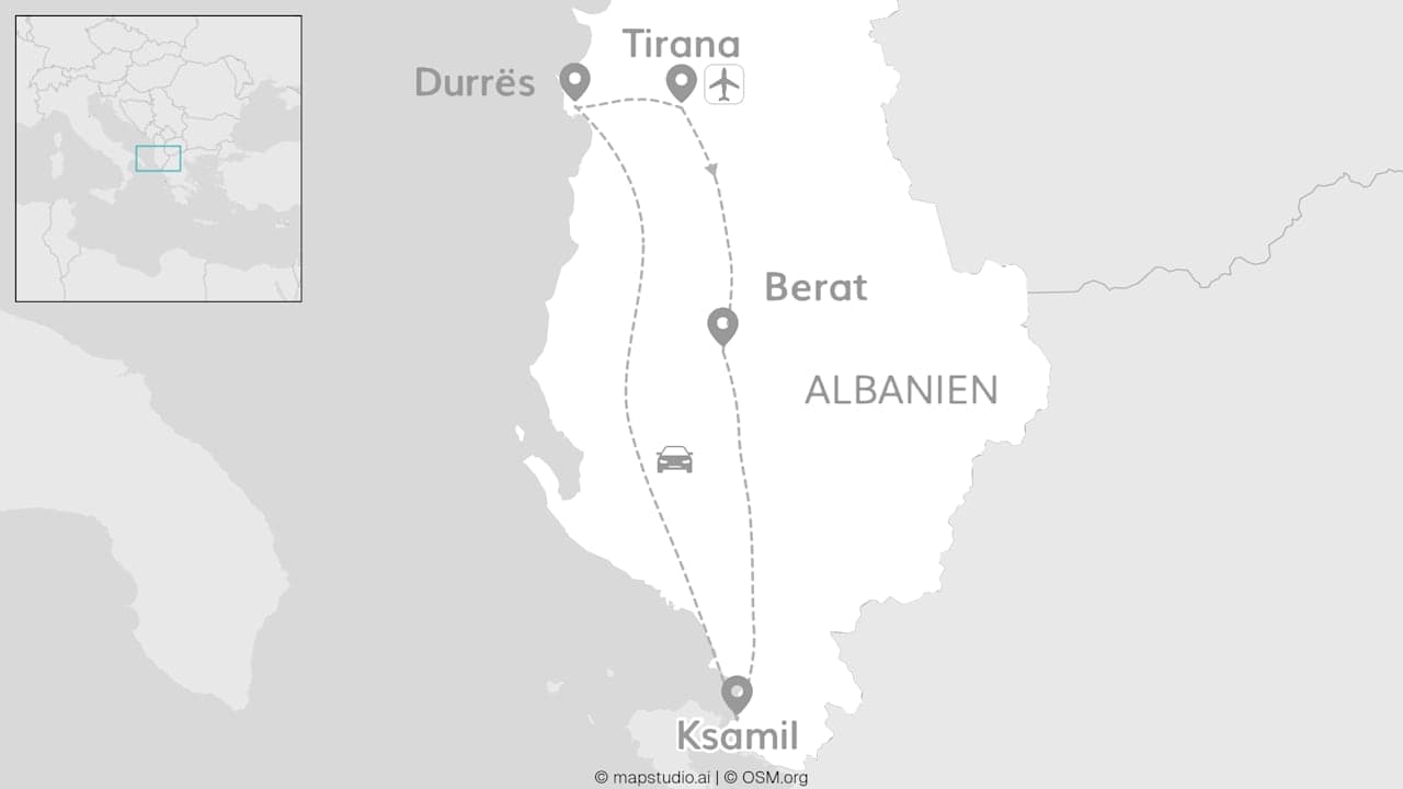 Absolutely Albanien: Berat Me Up & Beach Me Crazy!