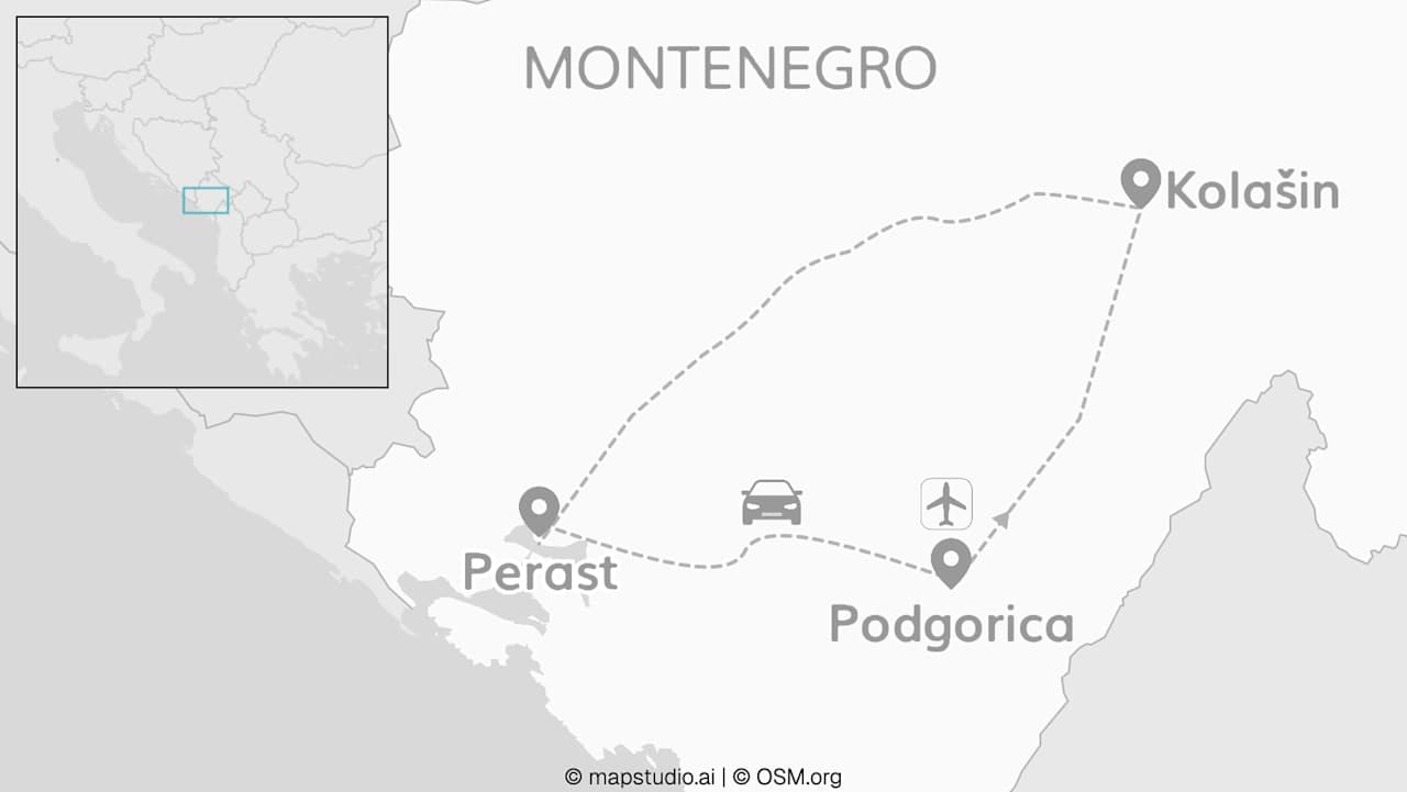 Montenegro Roadtrip: Zu Canyons & Buchten