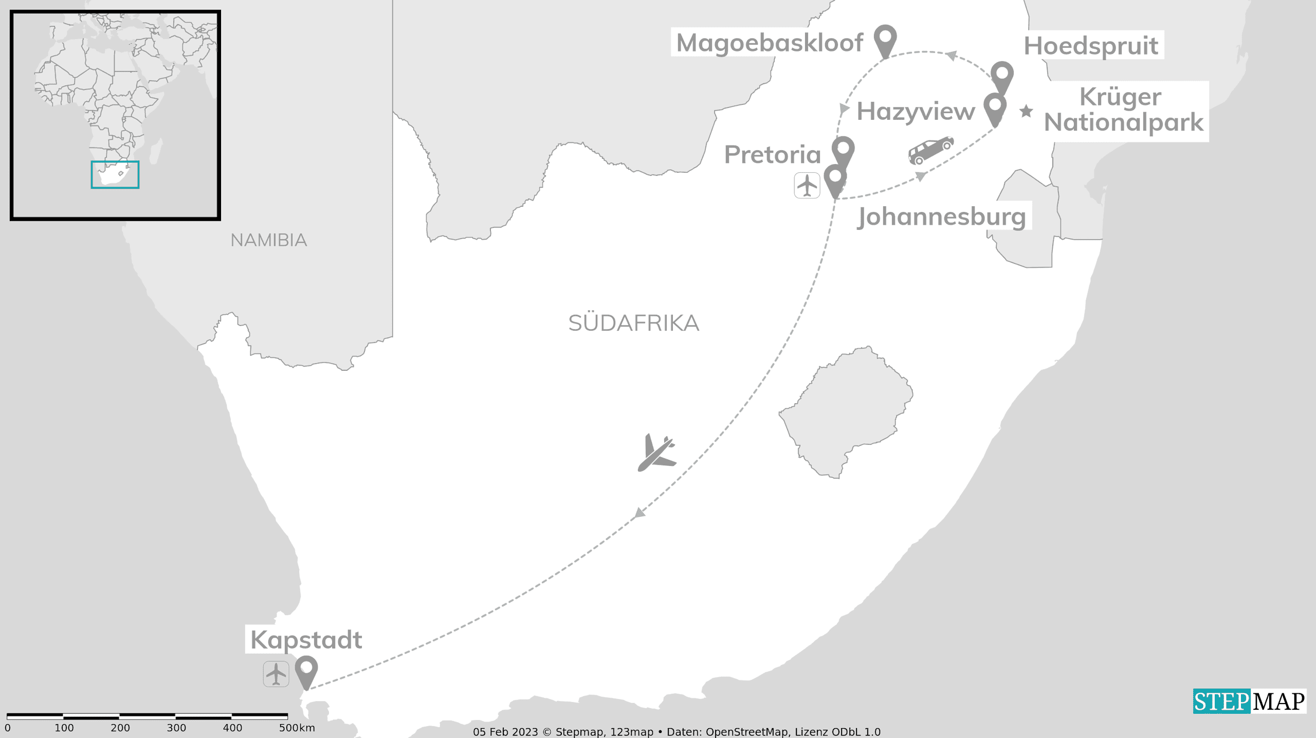 Südafrika Roadtrip: Wildlife Glamping, Krüger & Kapstadt