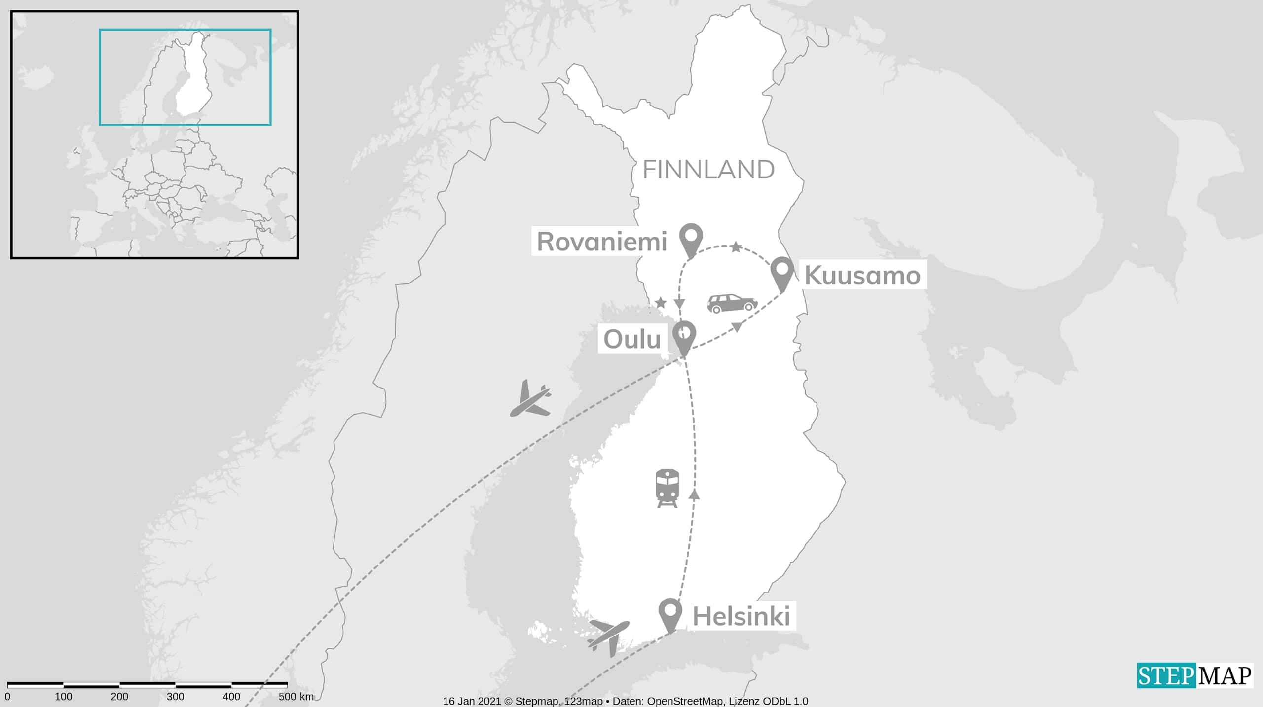 Finnland Roadtrip: Zur Mitternachtssonne in der Glasvilla