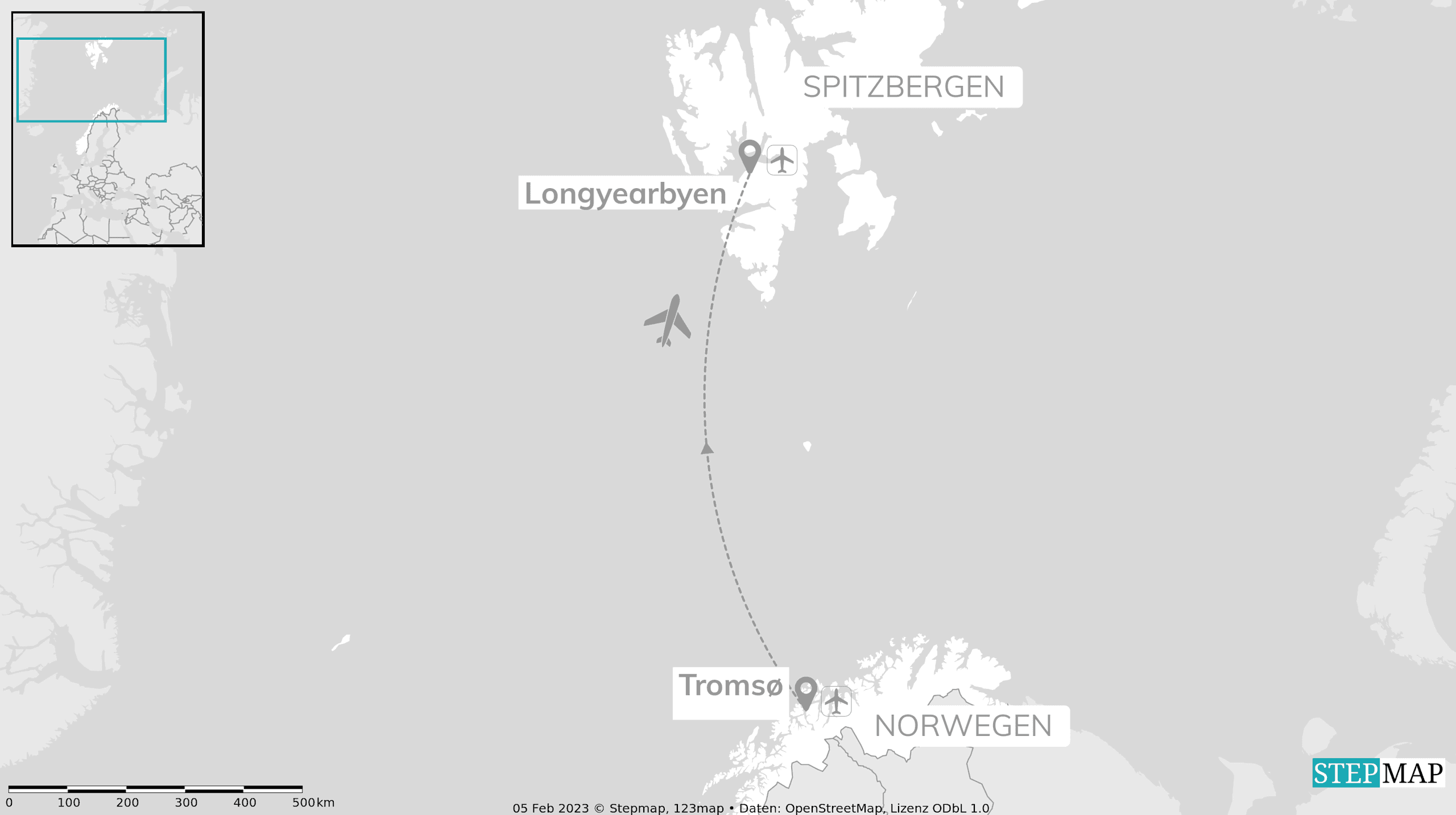 Arktisches Spitzbergen: Abenteuer im Polarlicht