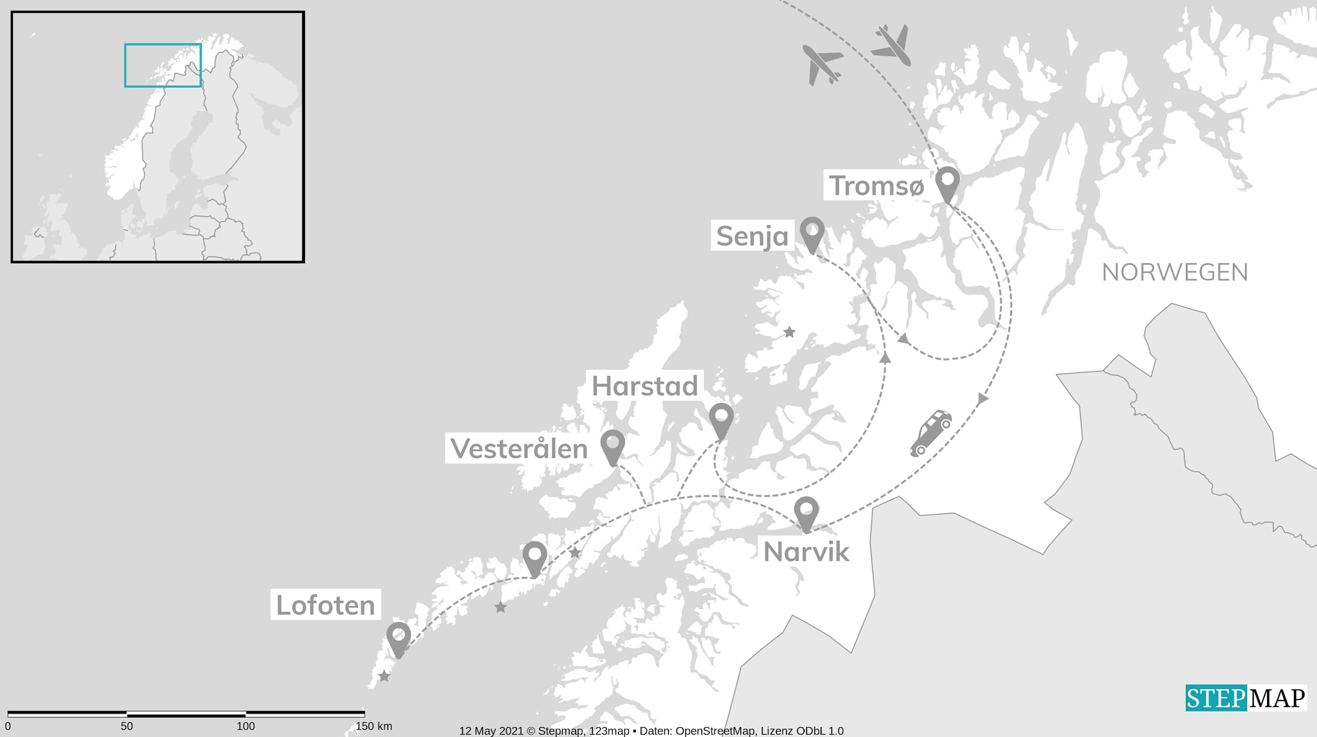 Nordic Roadtrip: Lofoten, Vesterålen & Senja