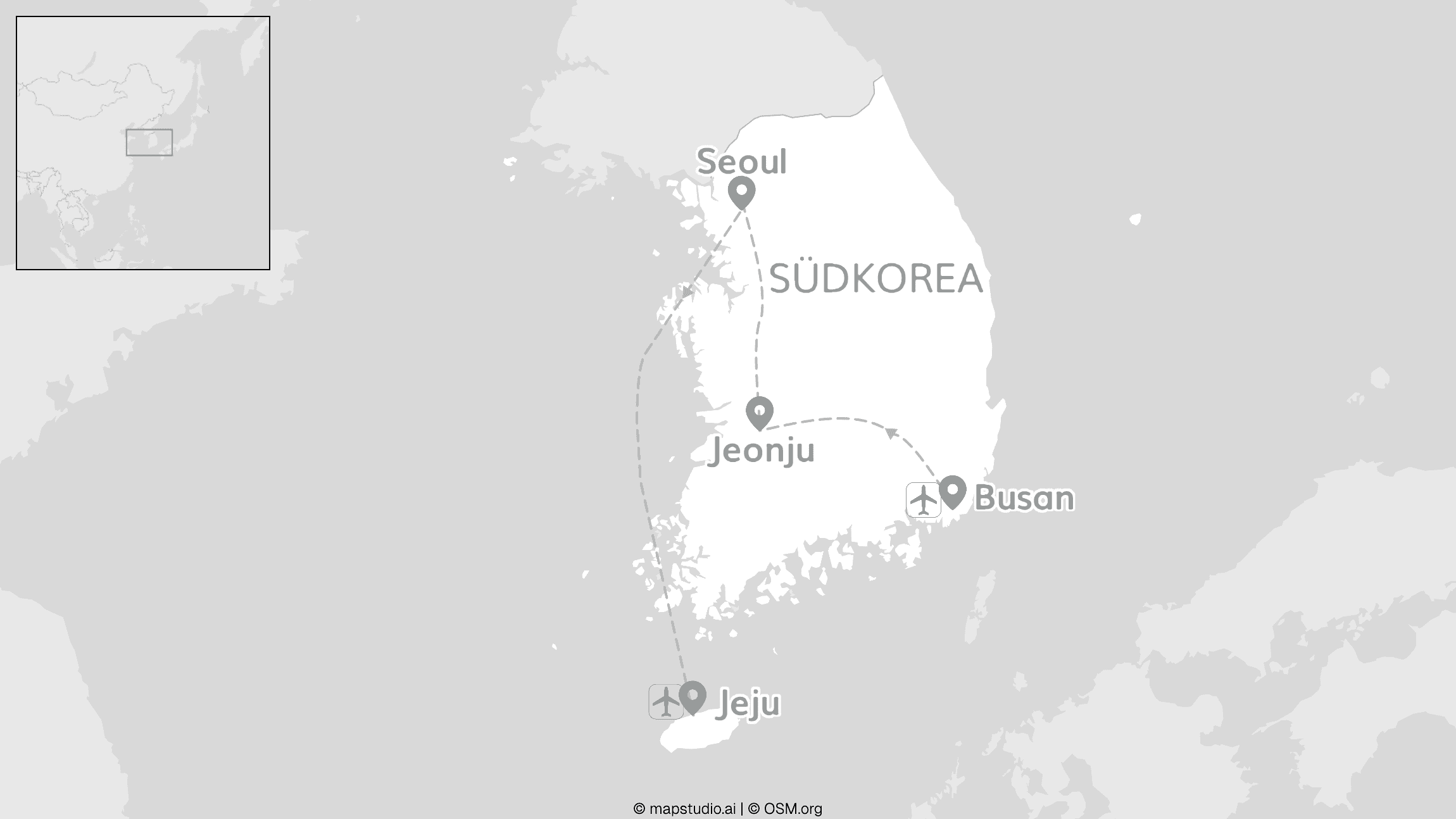2 for 1 Südkorea: Bibimbap, Jeju Beaches & Big City Buzz